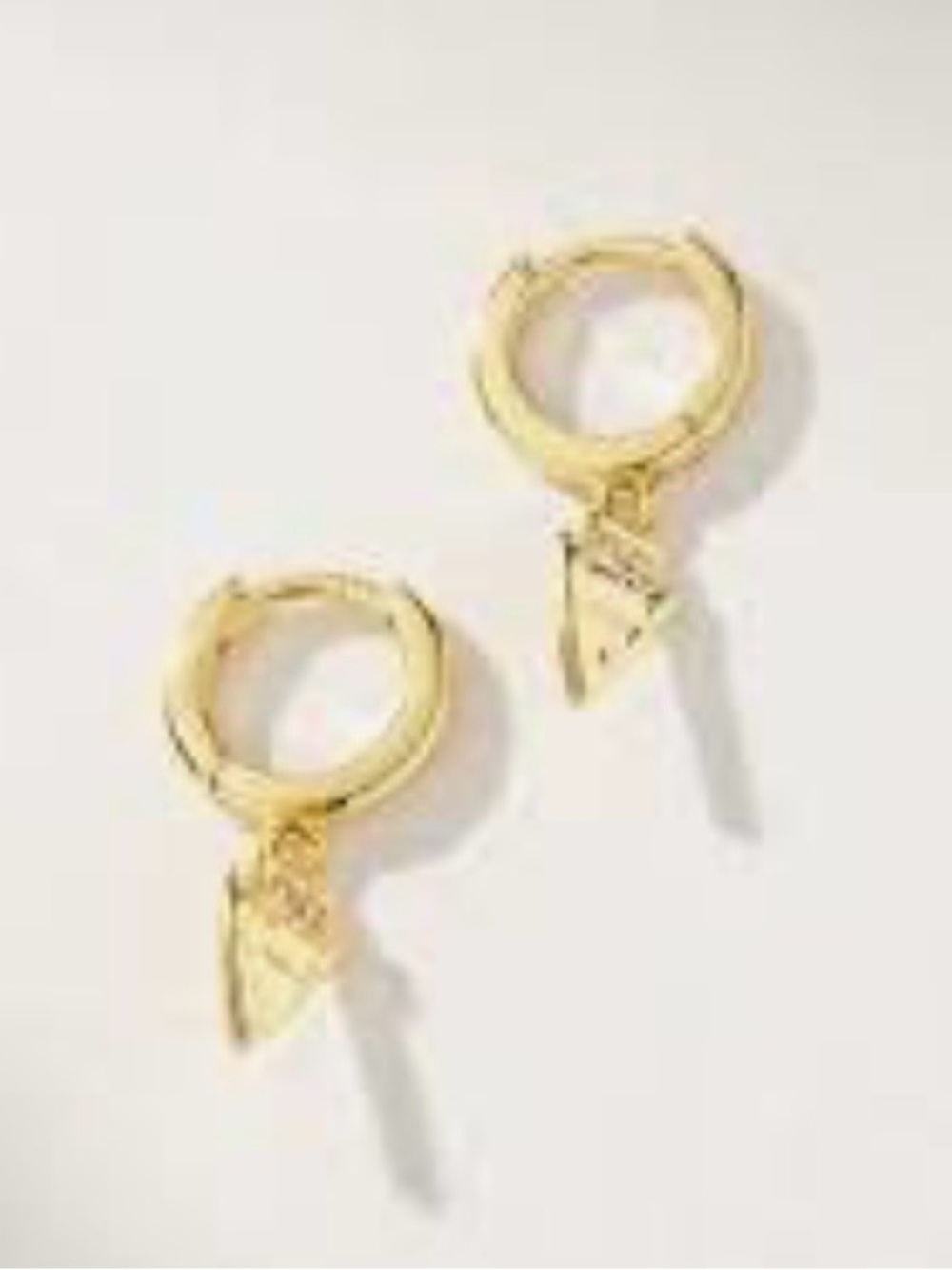 NEW Uncommon James gold limitless earrings